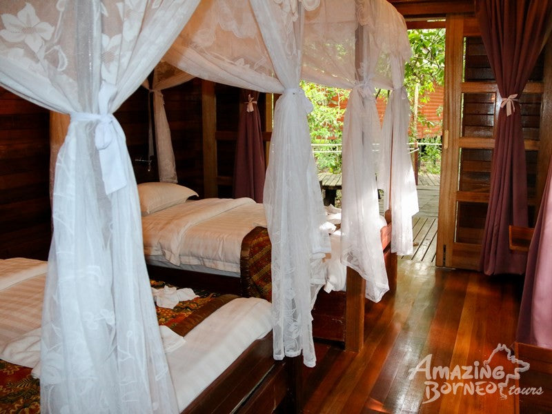 2D1N Borneo Natural Sukau Bilit Resort - Kinabatangan River Cruises & Jungle Walk